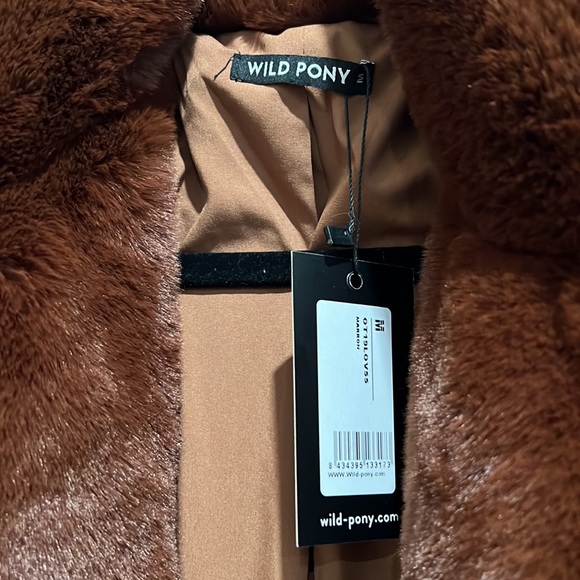 Wild Pony Faux Fur Coat - Picture 3 of 5